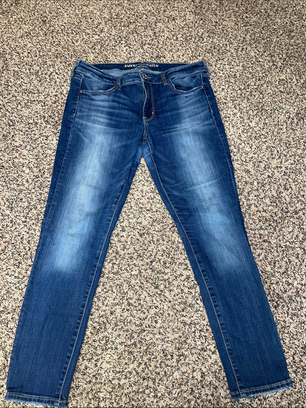 American Eagle Outfitters High Rise Skinny Jegging Woman’s 12P GUC